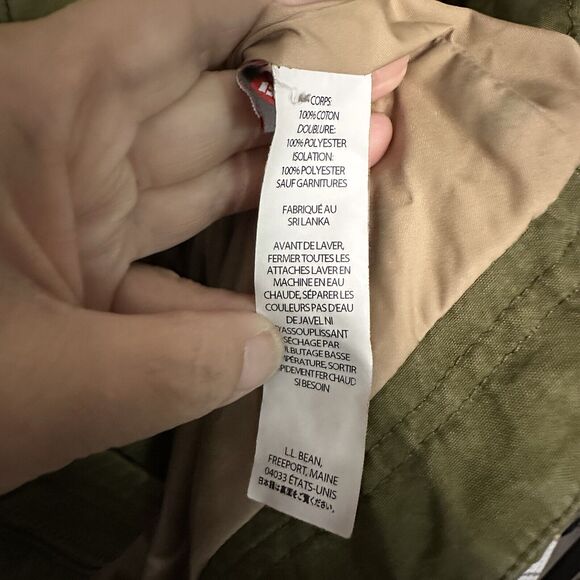 L.L. Bean Large Hunter Green Workwear Coats, Jackets See Image For Call Out. - Picture 4 of 7